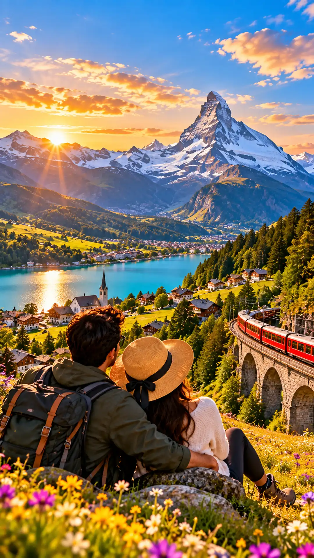 Swiss Alps Mountains Reel